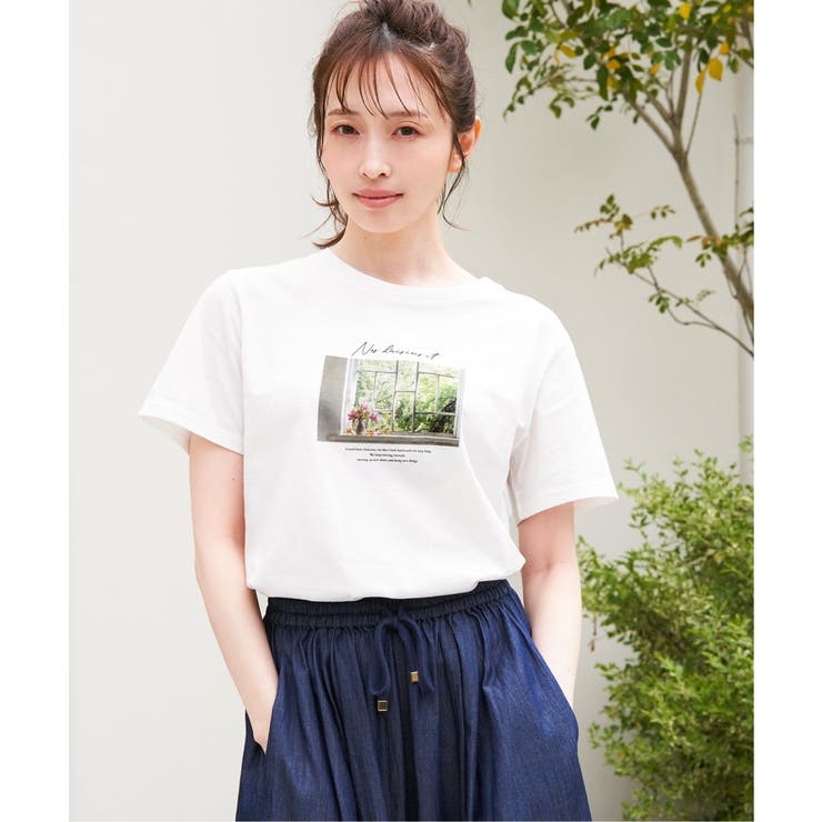 【親子コーデ】ロゴフォトプリントTシャツ | ikka  | 詳細画像3 