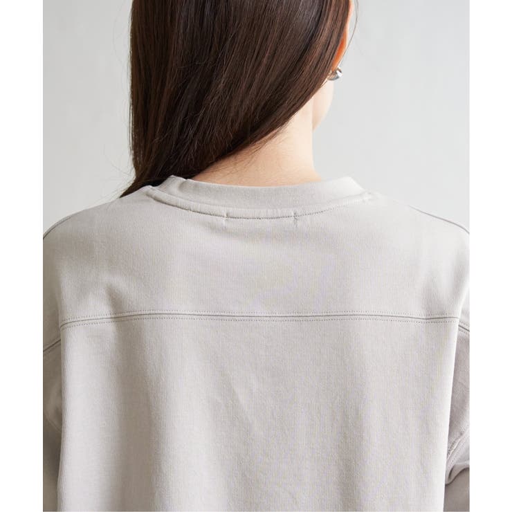 コットンUSAミニ裏毛半袖Tシャツ | ikka  | 詳細画像28 