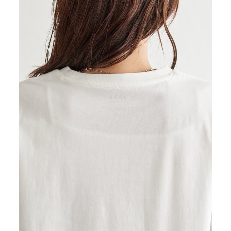 冷感コットン半袖ポケットTシャツ | ikka  | 詳細画像33 