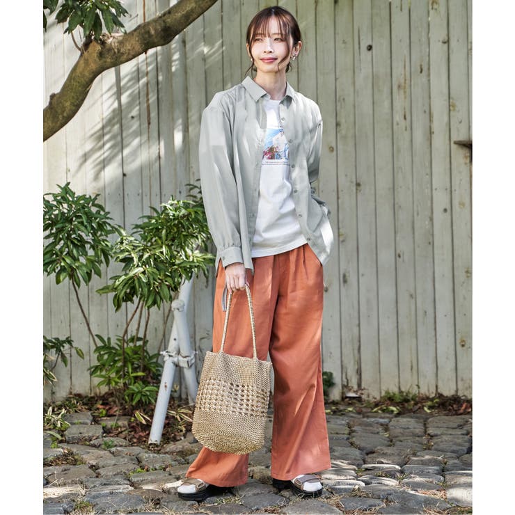 冷感ロゴフォトプリントTシャツ | ikka  | 詳細画像14 