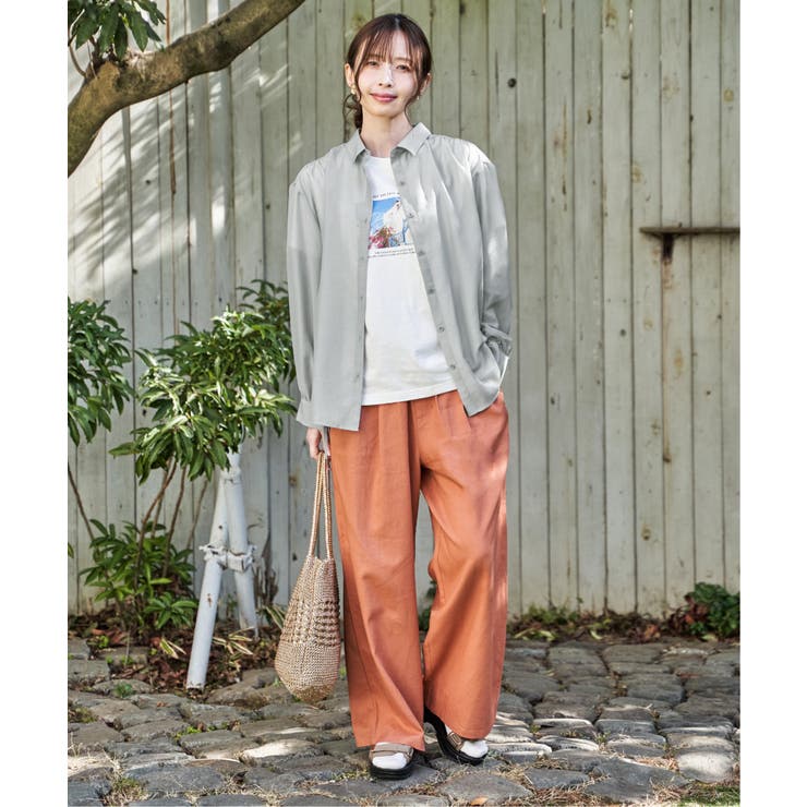 冷感ロゴフォトプリントTシャツ | ikka  | 詳細画像15 