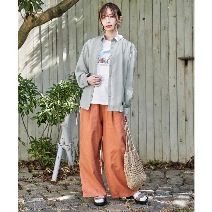 冷感ロゴフォトプリントTシャツ | ikka  | 詳細画像16 