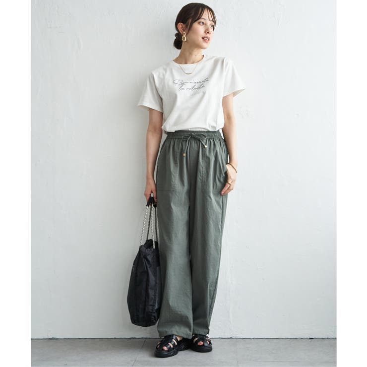 冷感ロゴフォトプリントTシャツ | ikka  | 詳細画像30 