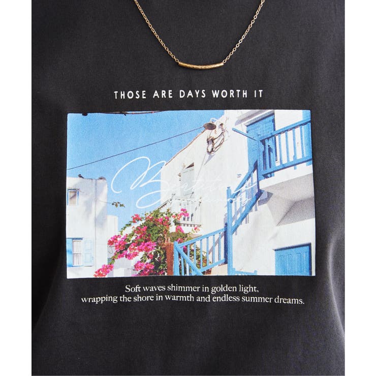 冷感ロゴフォトプリントTシャツ | ikka  | 詳細画像31 