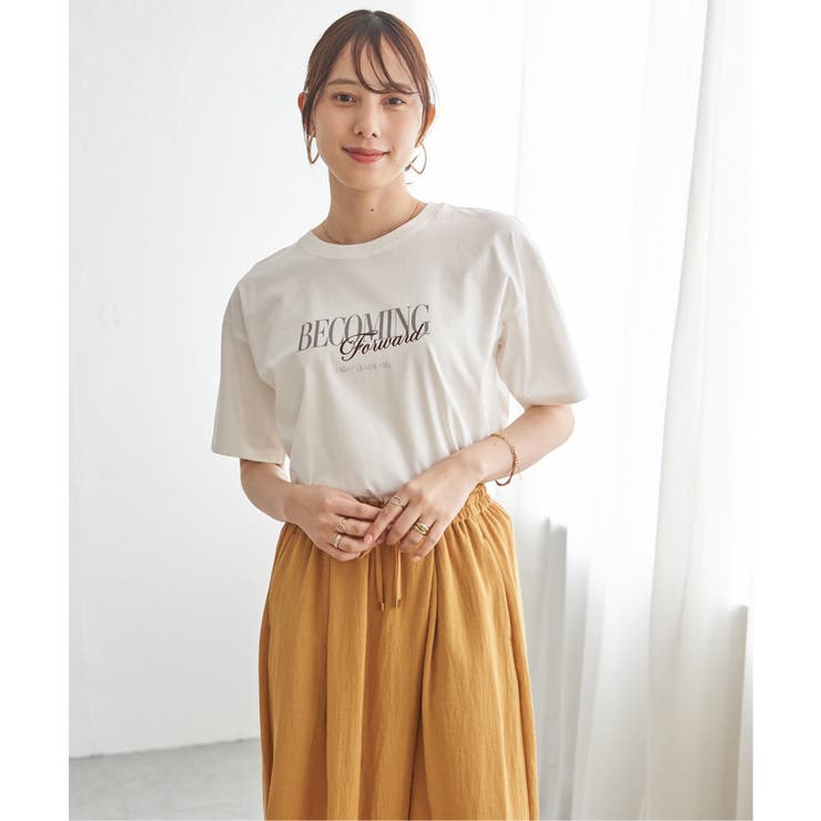 【接触冷感】ロゴフォトプリントTシャツ | ikka  | 詳細画像10 