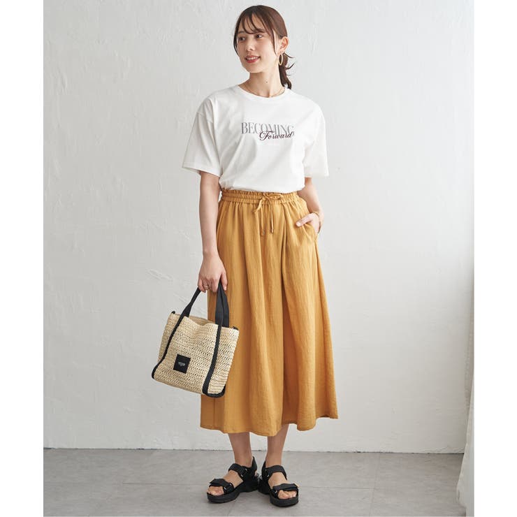 【接触冷感】ロゴフォトプリントTシャツ | ikka  | 詳細画像11 