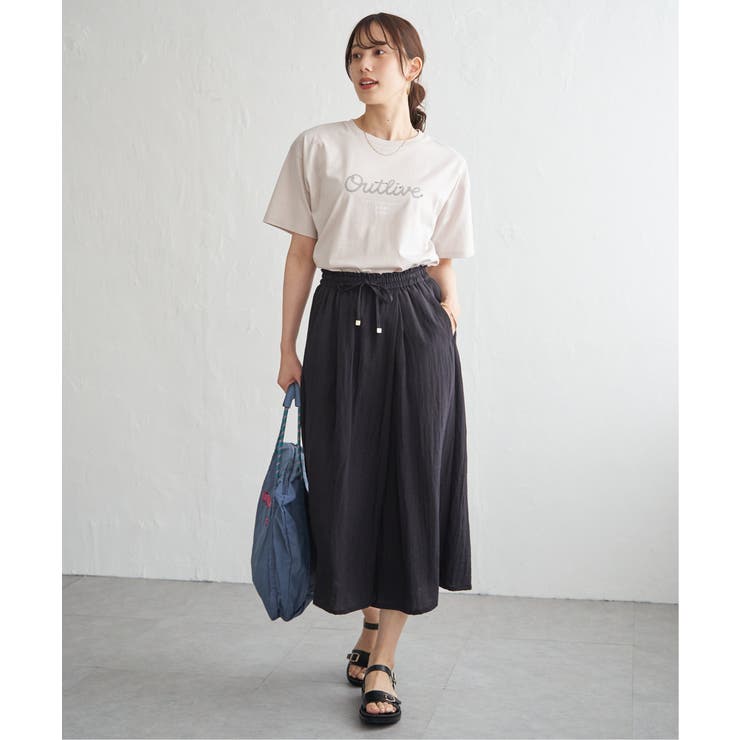 【接触冷感】ロゴフォトプリントTシャツ | ikka  | 詳細画像15 