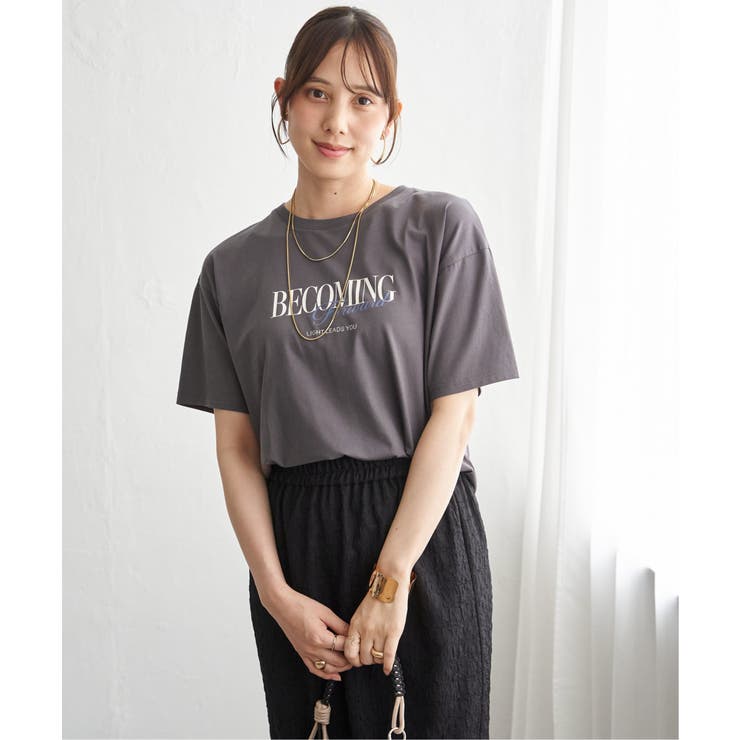 【接触冷感】ロゴフォトプリントTシャツ | ikka  | 詳細画像16 