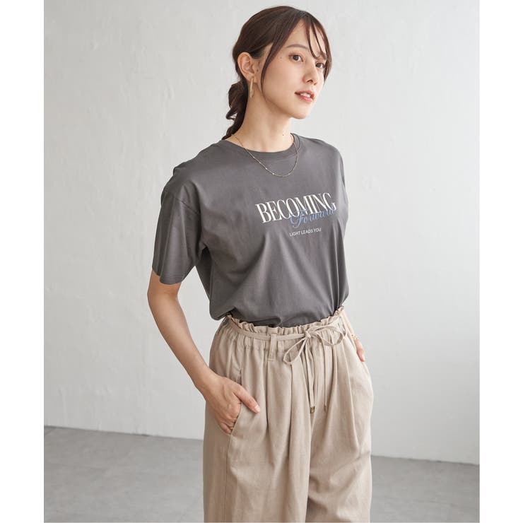【接触冷感】ロゴフォトプリントTシャツ | ikka  | 詳細画像19 
