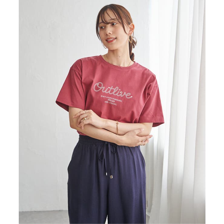 【接触冷感】ロゴフォトプリントTシャツ | ikka  | 詳細画像21 