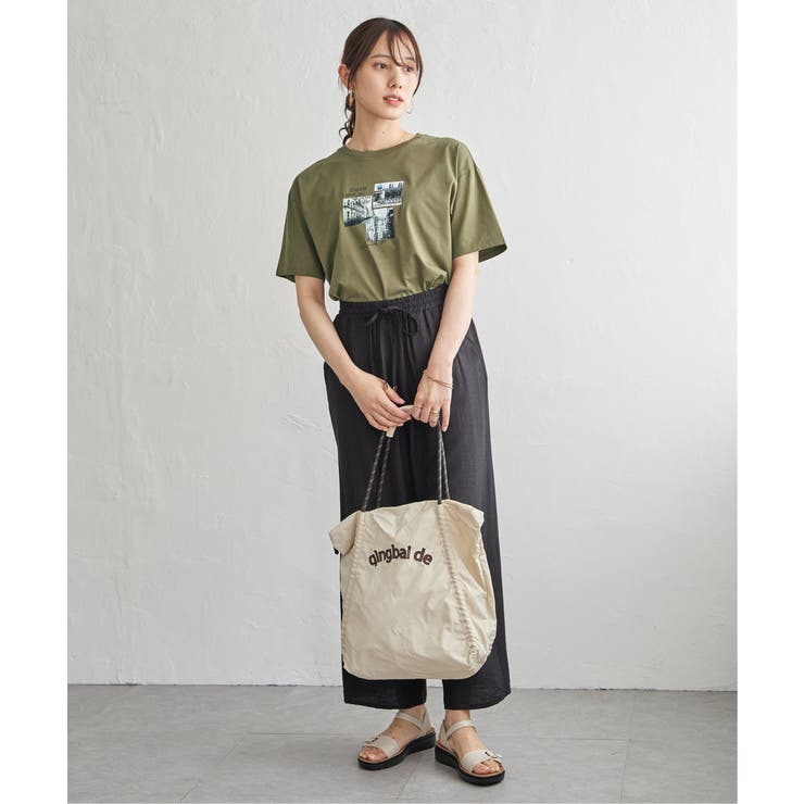 【接触冷感】ロゴフォトプリントTシャツ | ikka  | 詳細画像27 