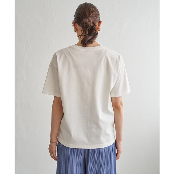 【接触冷感】ロゴフォトプリントTシャツ | ikka  | 詳細画像29 