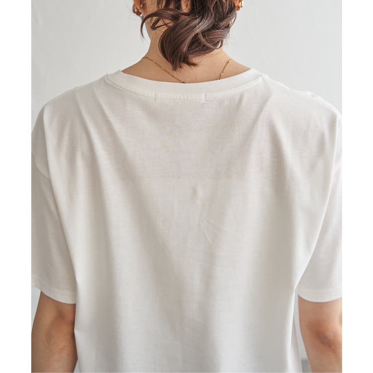 【接触冷感】ロゴフォトプリントTシャツ | ikka  | 詳細画像34 