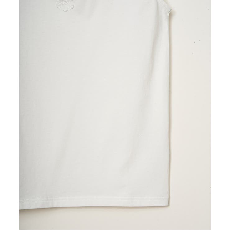 【接触冷感／UVカット】コットンUSA前後レースタンクトップ | ikka  | 詳細画像18 