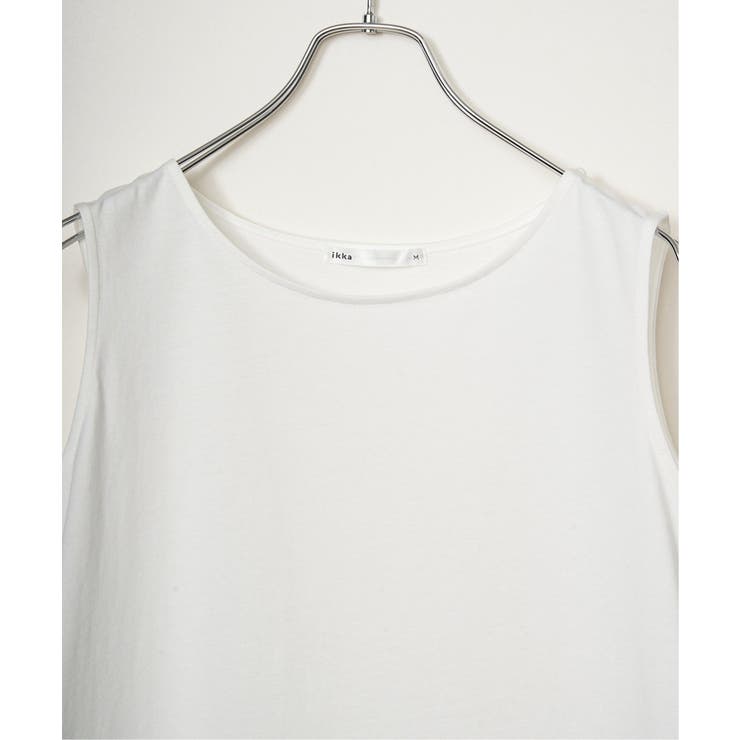 【雑誌InRed6月号掲載】コットンUSA裾ラウンドノースリプルオーバー【接触冷… | ikka  | 詳細画像21 