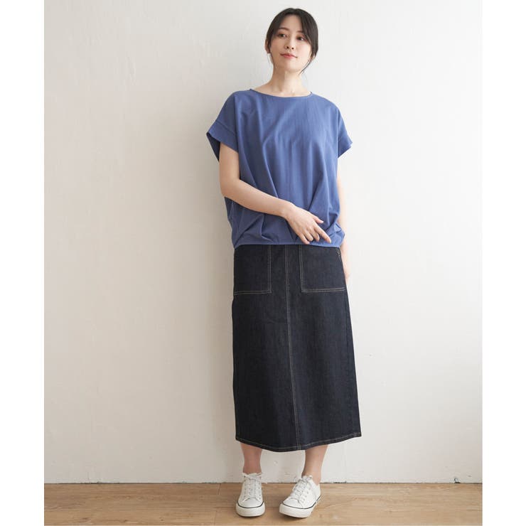 鹿の子前身タックプルオーバー | ikka  | 詳細画像6 