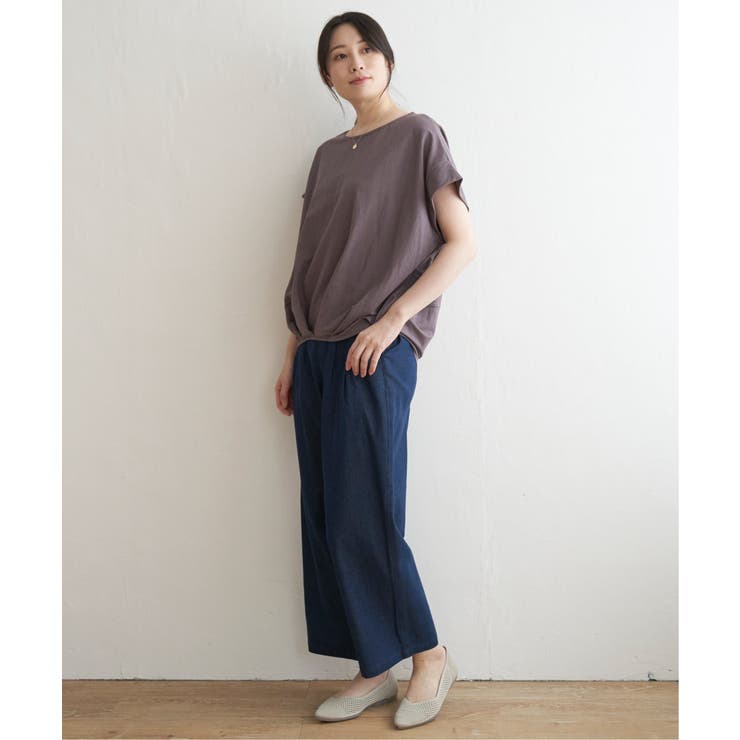 鹿の子前身タックプルオーバー | ikka  | 詳細画像13 