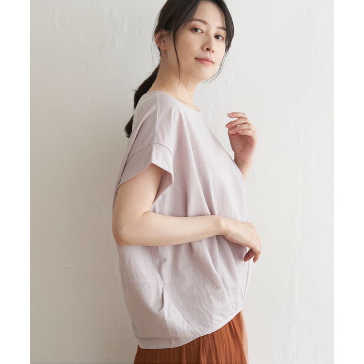 鹿の子前身タックプルオーバー | ikka  | 詳細画像14 