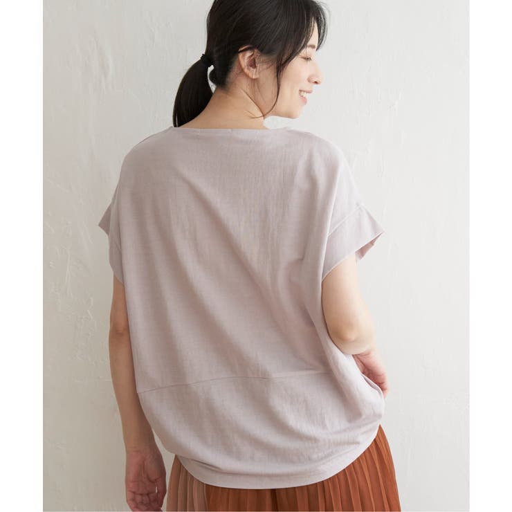 鹿の子前身タックプルオーバー | ikka  | 詳細画像15 