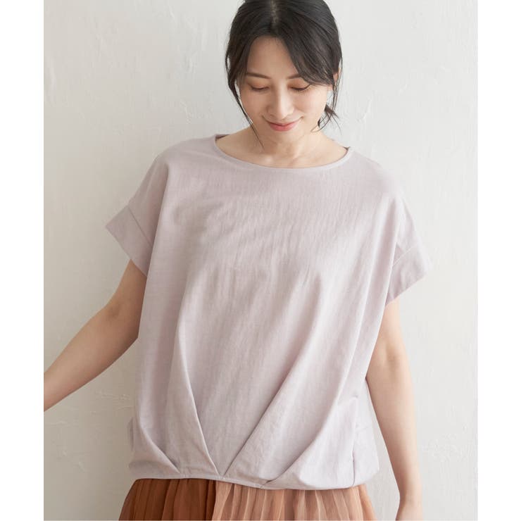 鹿の子前身タックプルオーバー | ikka  | 詳細画像16 