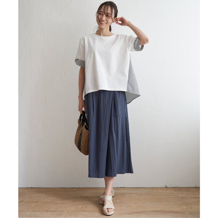 【親子コーデ】袖リボン切り替えプルオーバー  | ikka  | 詳細画像13 