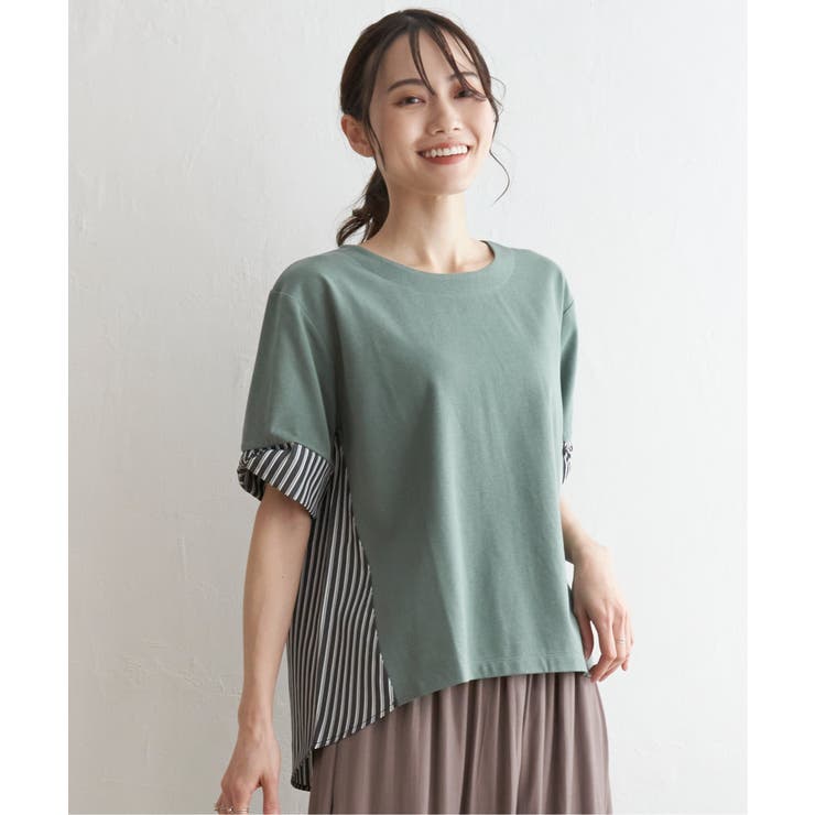 【親子コーデ】袖リボン切り替えプルオーバー  | ikka  | 詳細画像15 