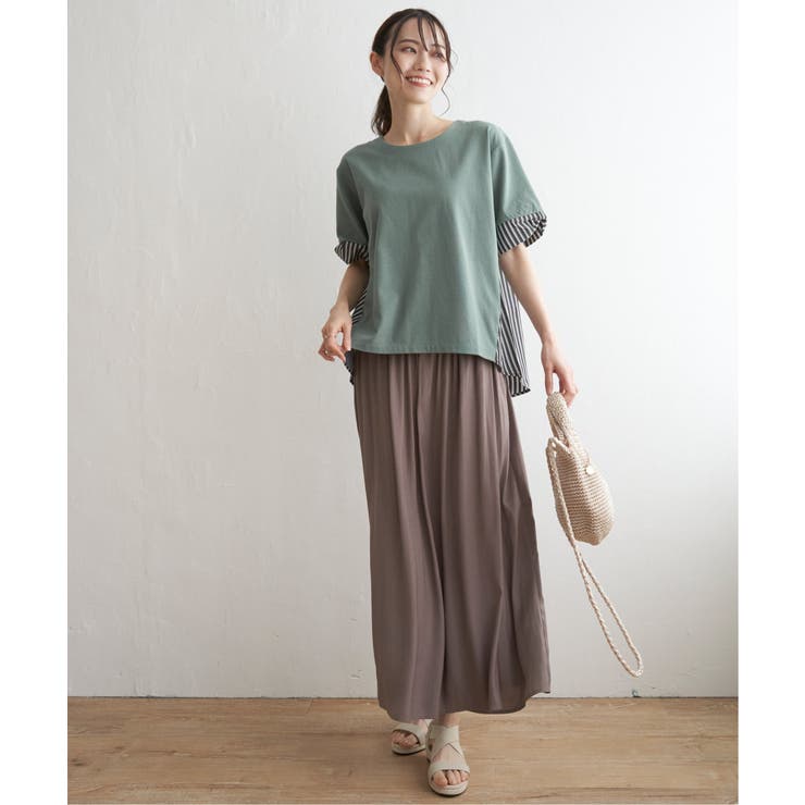 【親子コーデ】袖リボン切り替えプルオーバー  | ikka  | 詳細画像16 