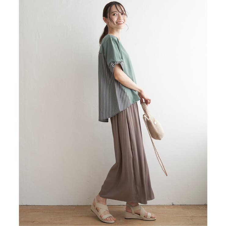 【親子コーデ】袖リボン切り替えプルオーバー  | ikka  | 詳細画像17 