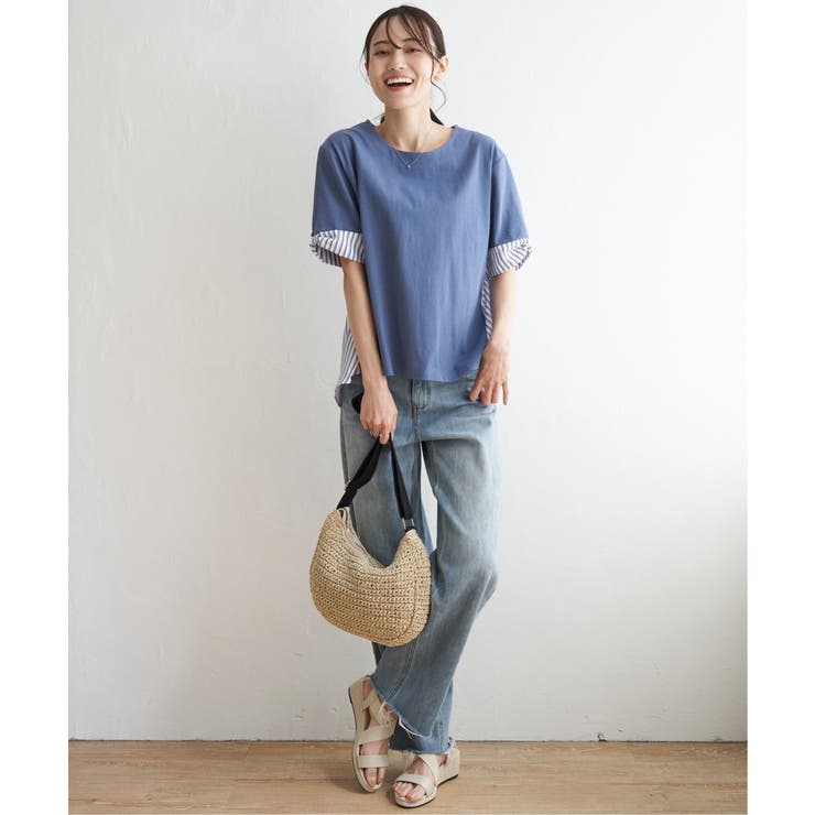 【親子コーデ】袖リボン切り替えプルオーバー  | ikka  | 詳細画像19 