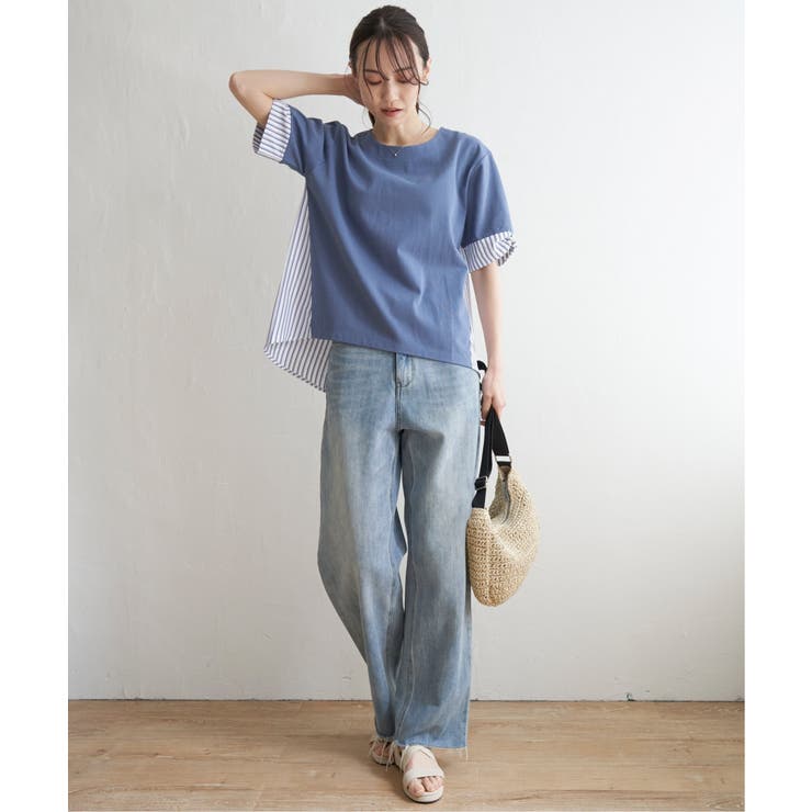 【親子コーデ】袖リボン切り替えプルオーバー  | ikka  | 詳細画像20 