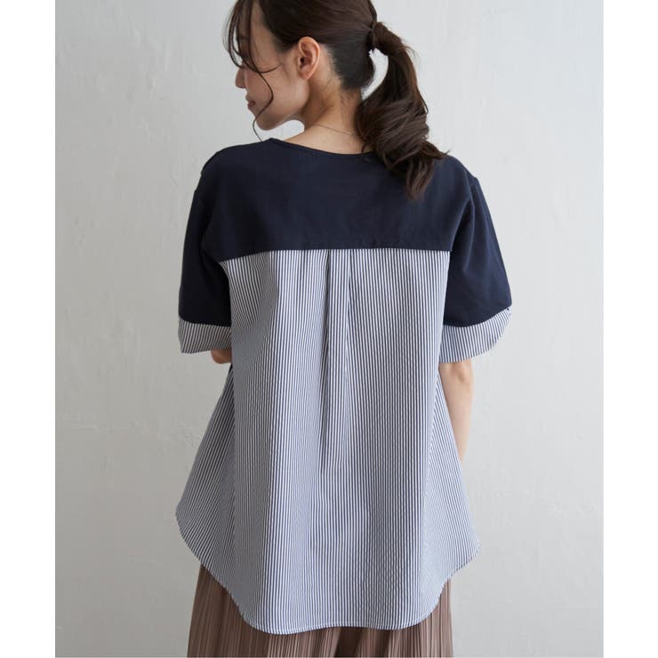 【親子コーデ】袖リボン切り替えプルオーバー  | ikka  | 詳細画像22 