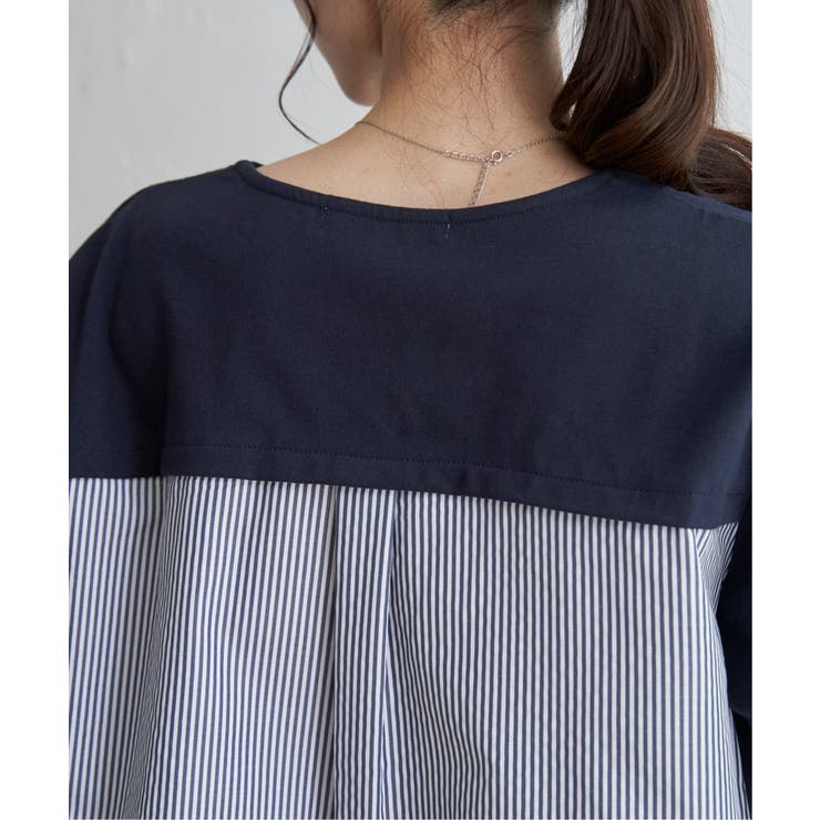 【親子コーデ】袖リボン切り替えプルオーバー  | ikka  | 詳細画像27 