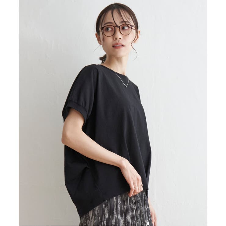 【接触冷感／親子コーデ】冷感ドルマンタックプルオーバー | ikka  | 詳細画像11 