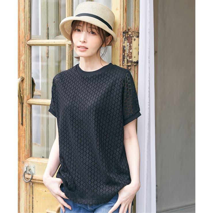 アイレットレースプルオーバー | ikka  | 詳細画像13