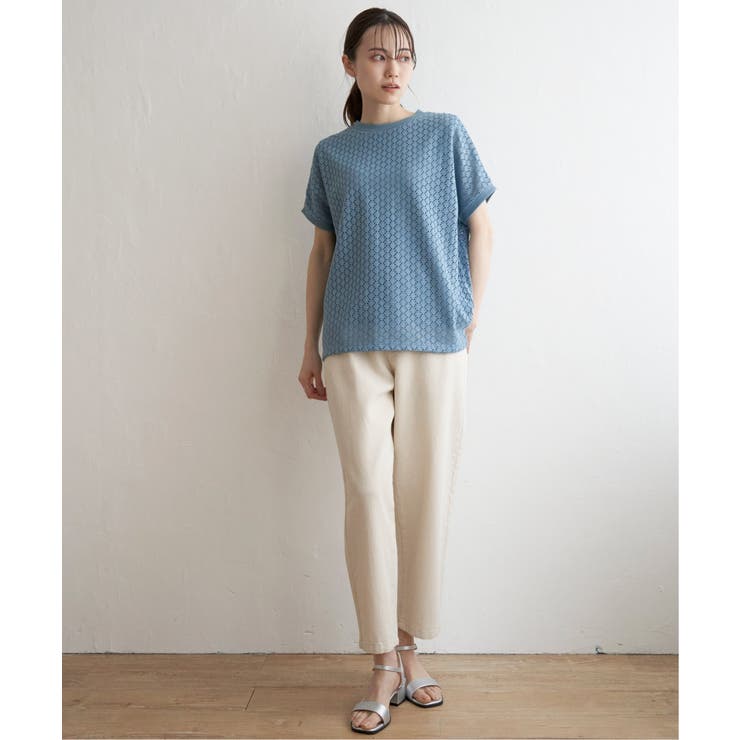 アイレットレースプルオーバー | ikka  | 詳細画像17