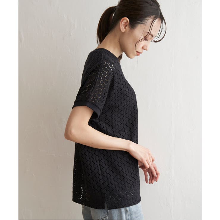 アイレットレースプルオーバー | ikka  | 詳細画像19