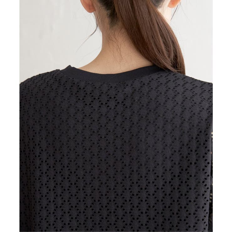 アイレットレースプルオーバー | ikka  | 詳細画像24