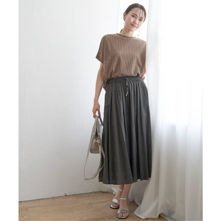 アイレットレースプルオーバー | ikka  | 詳細画像2