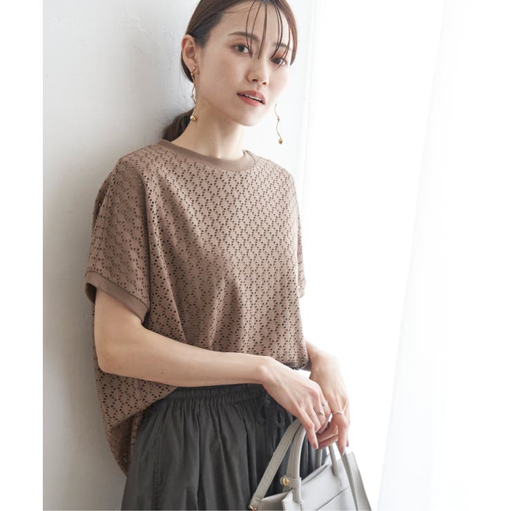 アイレットレースプルオーバー | ikka  | 詳細画像3