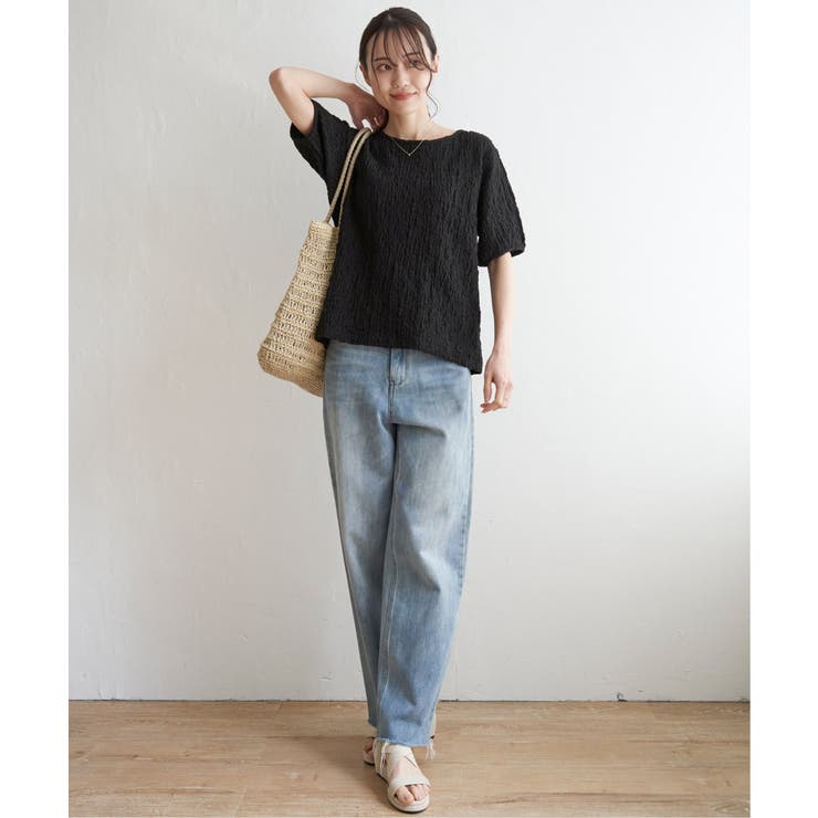 フクレ半袖プルオーバー | ikka  | 詳細画像8 