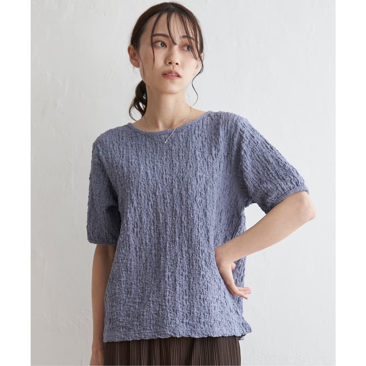フクレ半袖プルオーバー | ikka  | 詳細画像9 