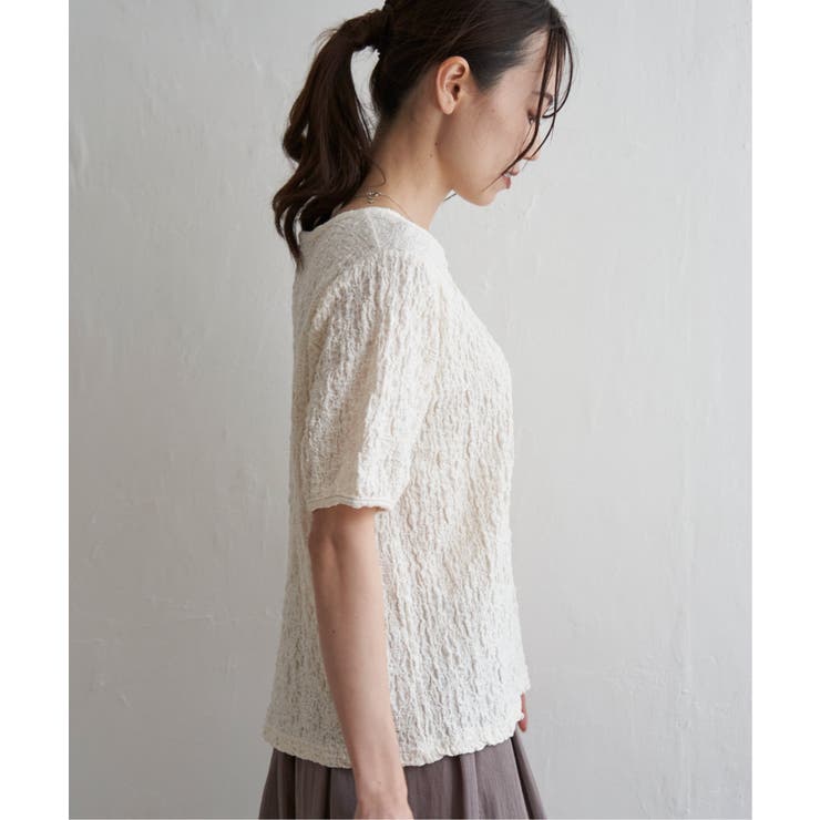 フクレ半袖プルオーバー | ikka  | 詳細画像12 