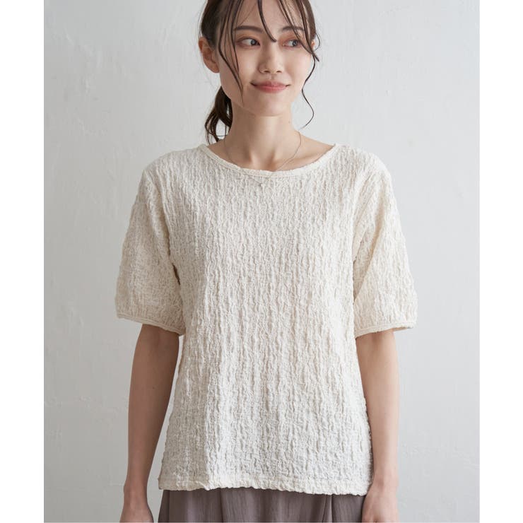 フクレ半袖プルオーバー | ikka  | 詳細画像14 