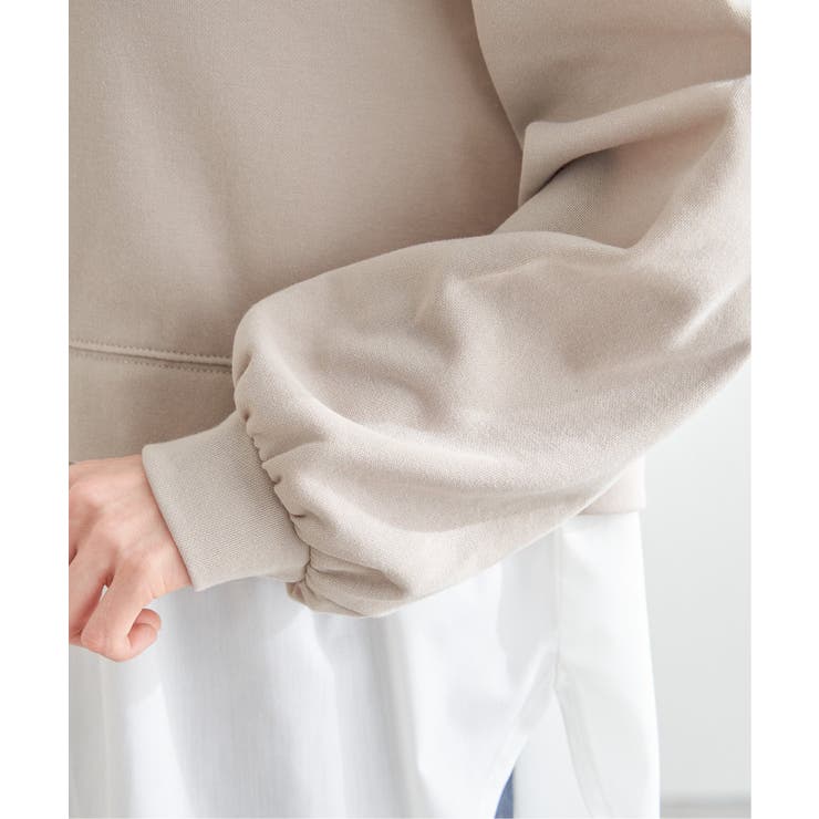 ポンチ切り替えレイヤードプルオーバー | ikka  | 詳細画像15 