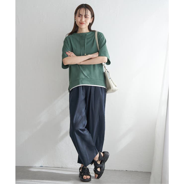 【親子コーデ】コットンUSAミニワッフルスピンドル | ikka  | 詳細画像18 