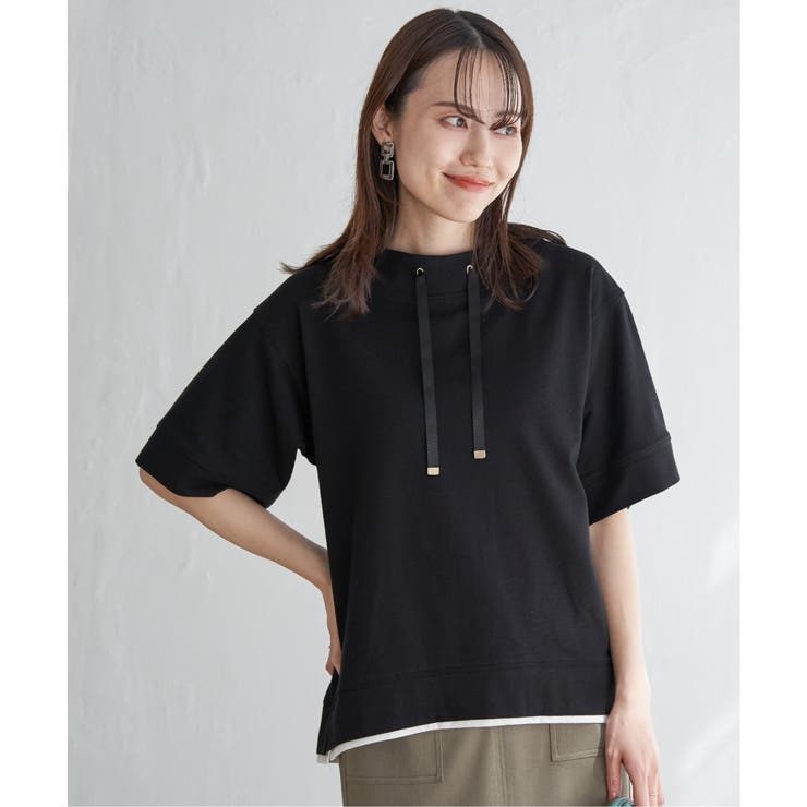 ブラック | 【親子コーデ】コットンUSAミニワッフルスピンドル | ikka 