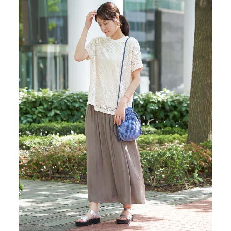 お得だ値】アイレットレースプルオーバー[品番：IKAW0022413