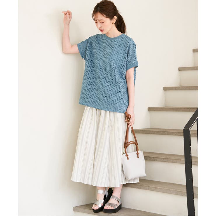 【お得だ値】アイレットレースプルオーバー | ikka  | 詳細画像18 