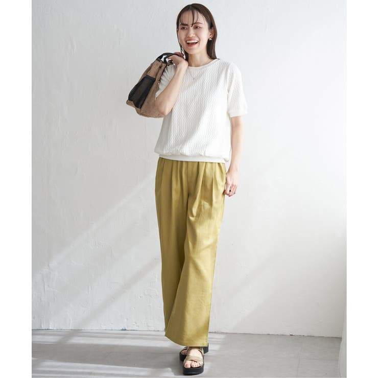 幾何学ジャガードプルオーバー | ikka  | 詳細画像13 