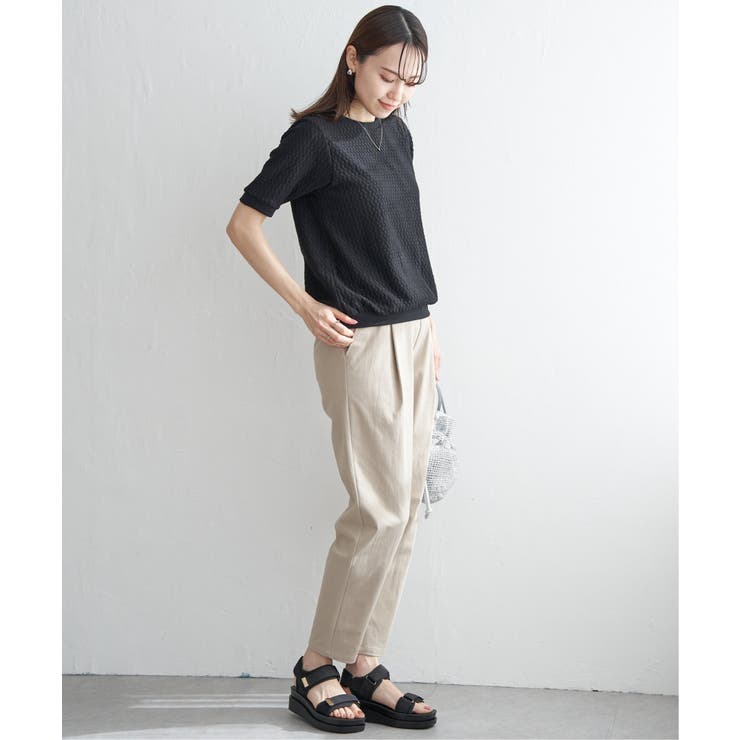 幾何学ジャガードプルオーバー | ikka  | 詳細画像15 